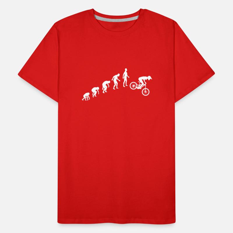 Evolution de la descente T-shirt bio Premium Homme