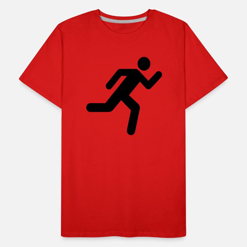 running_icon T-shirt bio Premium Homme