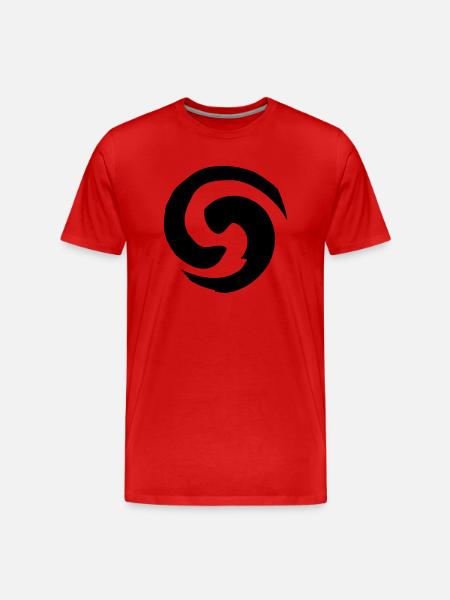 Tourbillon - T-shirt bio Premium Homme - rouge