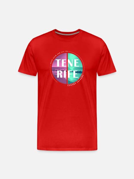 Tenerife Canary Islands Canary Islands Summer Holiday - Men's Premium Organic T-Shirt - red