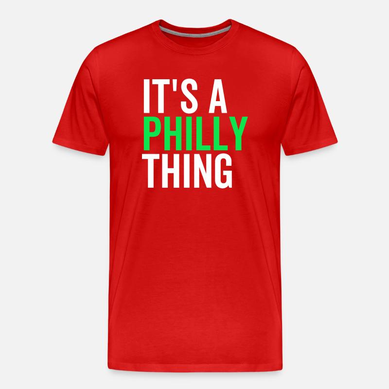Es ist eine Philly-Sache - Männer Premium Bio T-Shirt - Rot