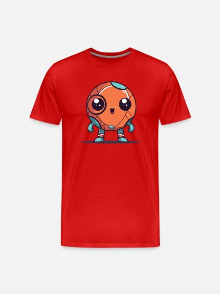 Live balloon - Men's Premium Organic T-Shirt - red