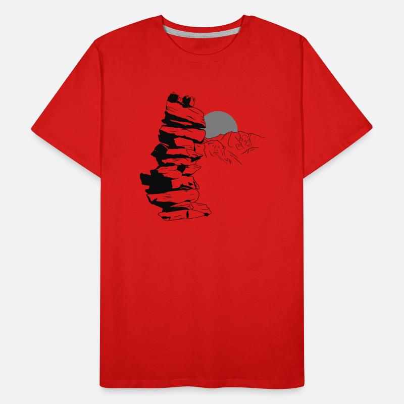 Stone Tower Men's Premium Organic T-Shirt