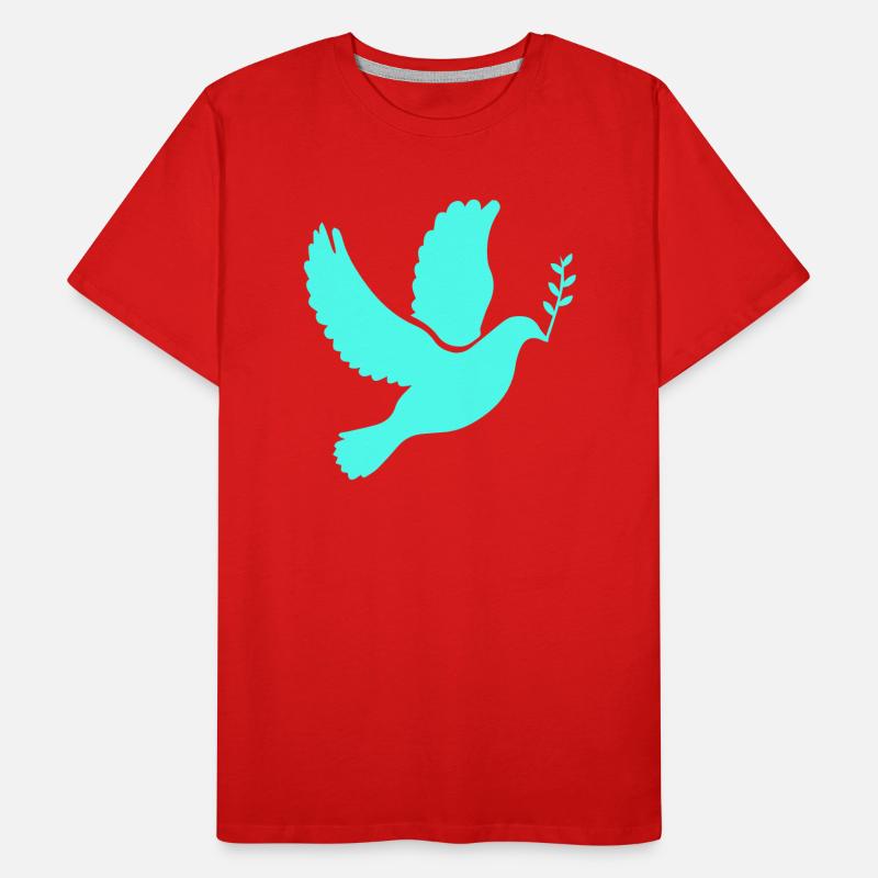 Colombe de la paix T-shirt bio Premium Homme