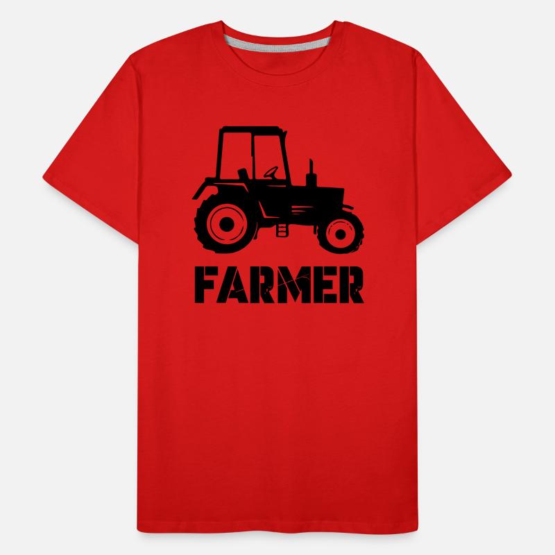 traktor farmer Männer Premium Bio T-Shirt