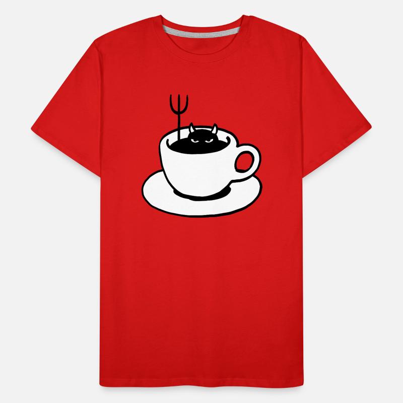 Coffee Devil Men's Premium Organic T-Shirt