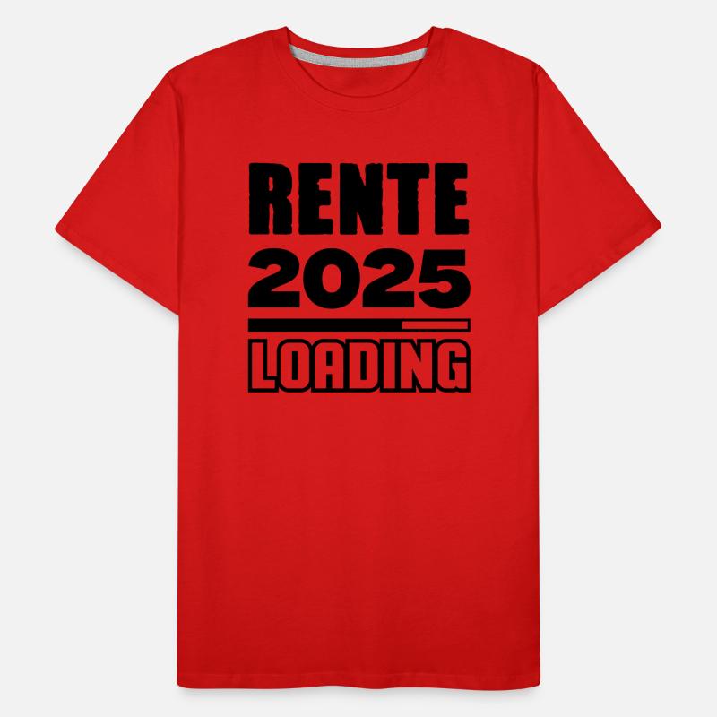 rente loading 2025 Männer Premium Bio T-Shirt