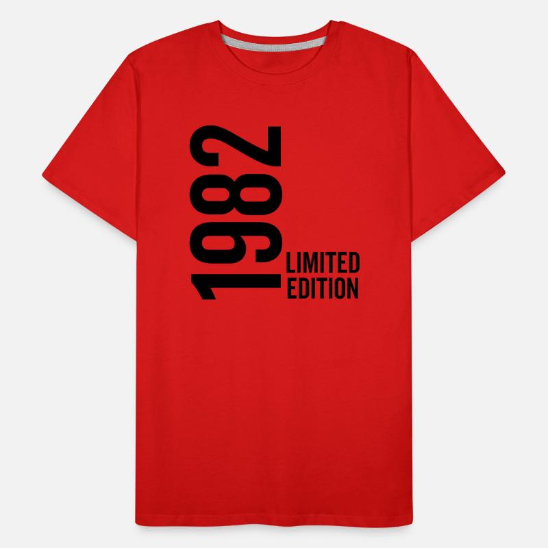 1982 Édition limitée T-shirt bio Premium Homme
