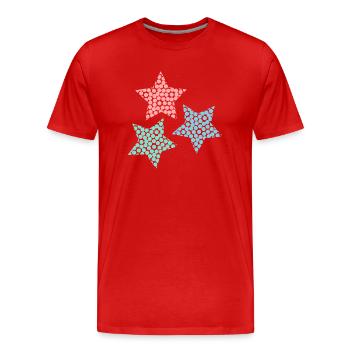 BONNE ANNEE. SAINT SYLVESTRE. NOUVELLE ANNÉE - T-shirt bio Premium Homme - rouge - Devant - Damien (186cm)