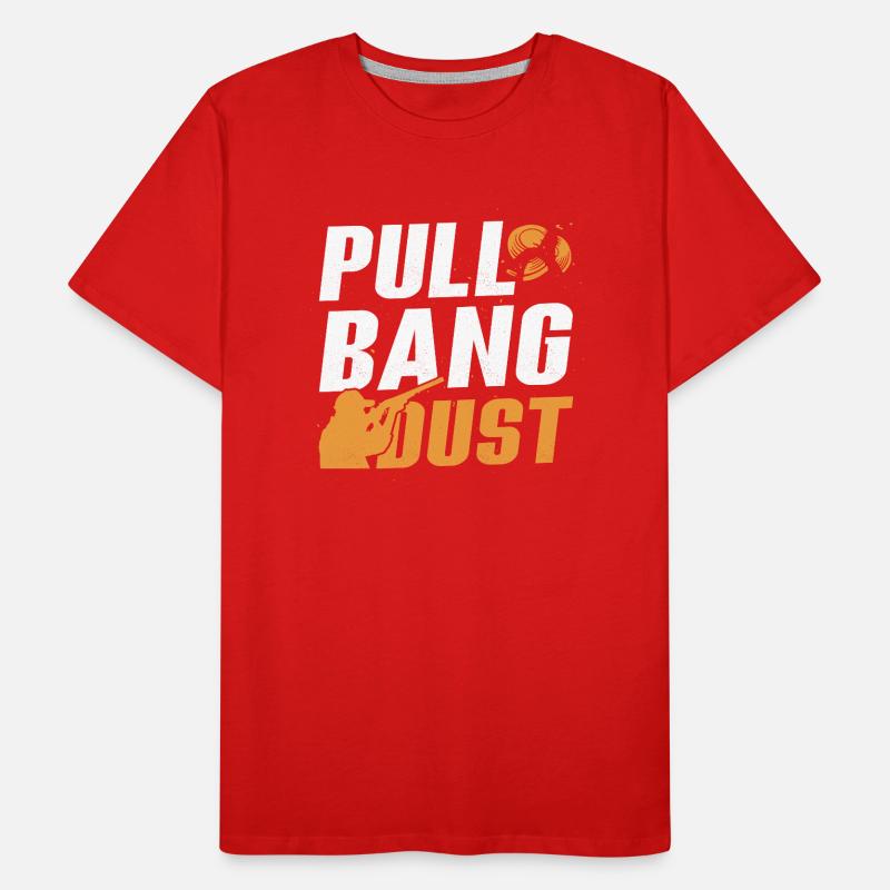Pull Trapshooting Skeet Shooting Männer Premium Bio T-Shirt