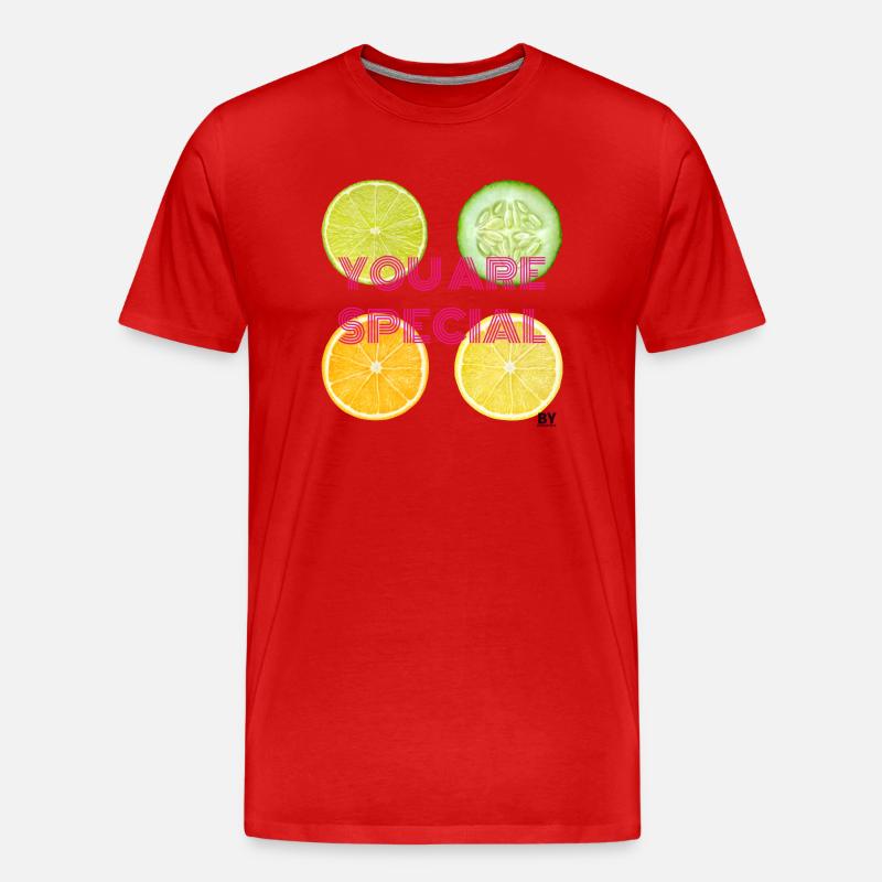 A5C363EA 9F06 4C40 88DD 3710E0A5DBCE - Männer Premium Bio T-Shirt - Rot