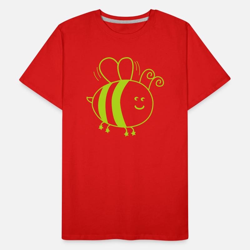 Bee Comic Men's Premium Organic T-Shirt