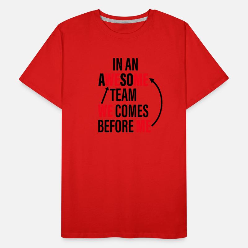 Teamwork Männer Premium Bio T-Shirt