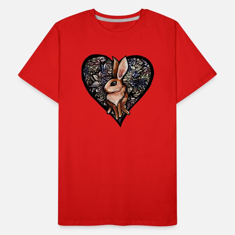 Rabbit Men's Premium Organic T-Shirt