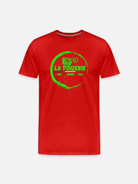 Toizerie vert - T-shirt bio Premium Homme - rouge