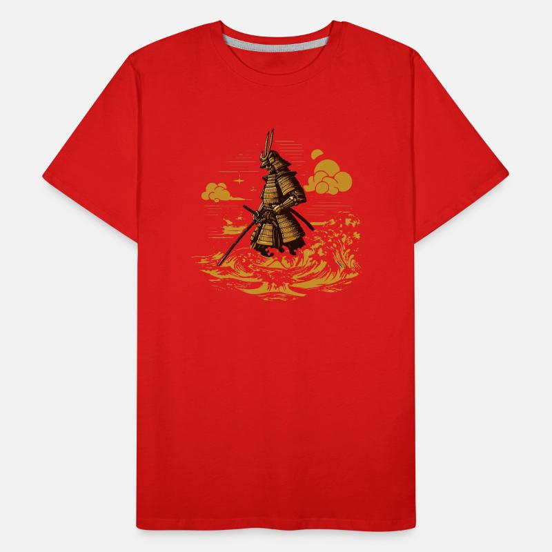 samurai Men's Premium Organic T-Shirt