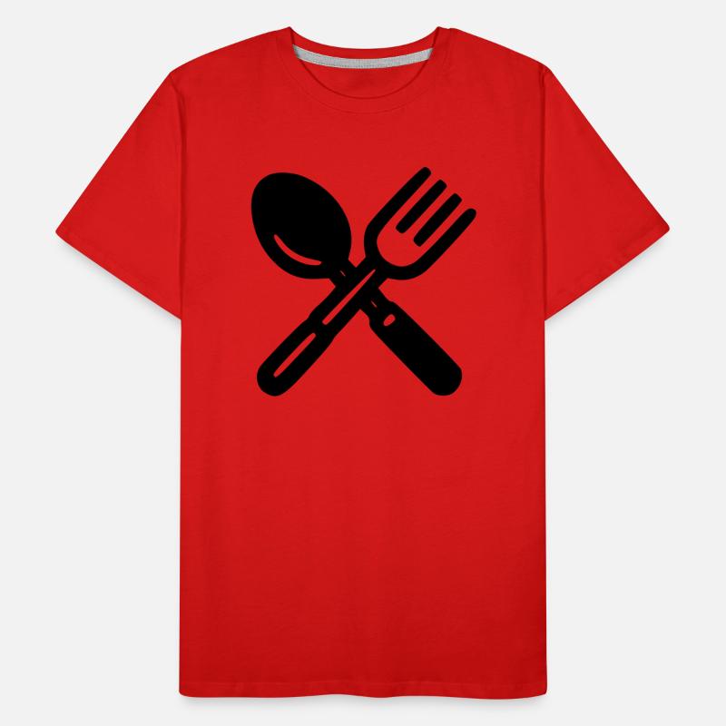 Couverts T-shirt bio Premium Homme