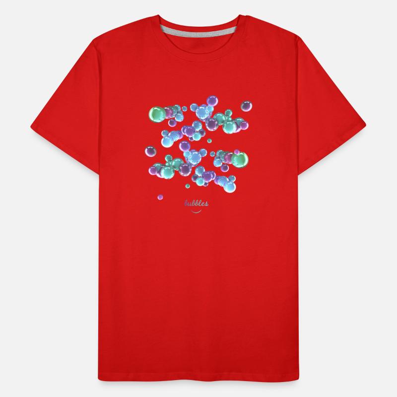 bubbles Männer Premium Bio T-Shirt