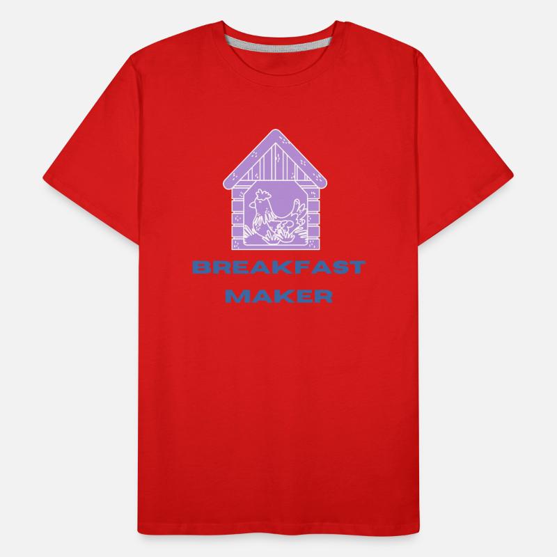 Breakfast MAKER T-shirt bio Premium Homme