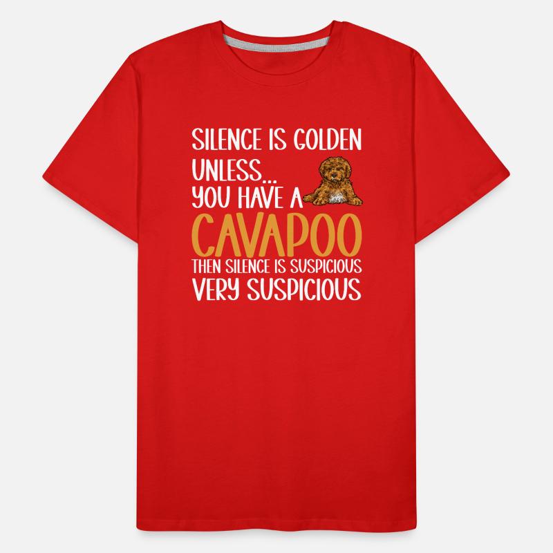 Cavapoo Cavoodle Capoodle Dog Men's Premium Organic T-Shirt
