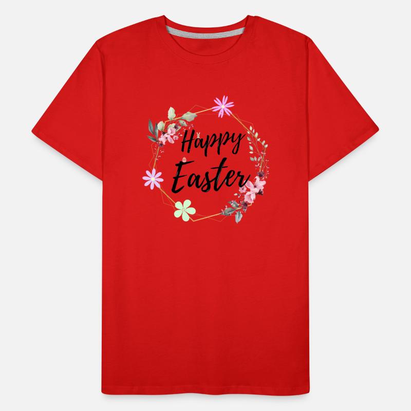 Happy Easter Men's Premium Organic T-Shirt