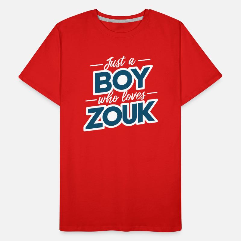 Zouk Dance Gift Men's Premium Organic T-Shirt