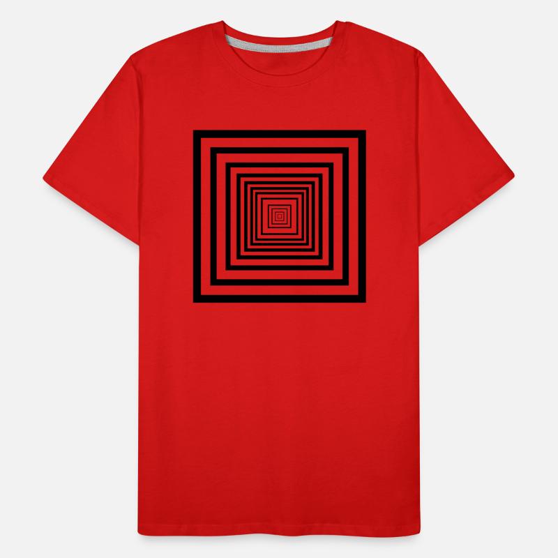 rectangles Men's Premium Organic T-Shirt