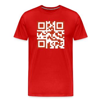 FEUERWEHR - Männer Premium Bio T-Shirt - Rot - Vorne - Damien (186cm)