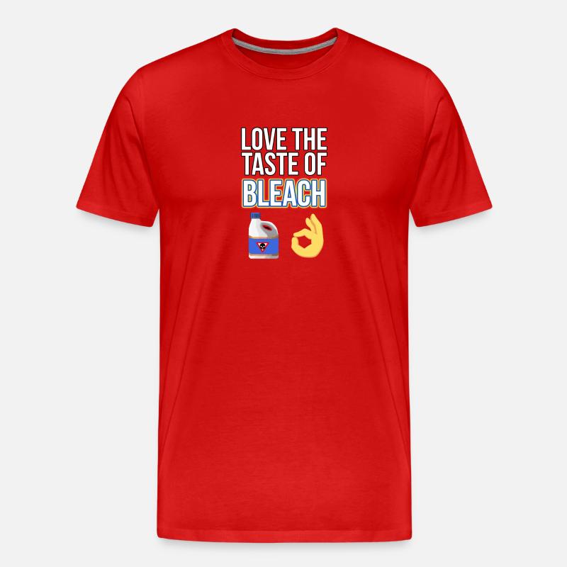 LTTO Bleach - Männer Premium Bio T-Shirt - Rot