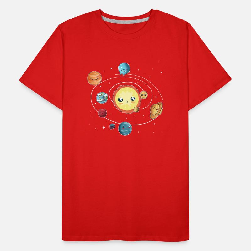 le système solaire T-shirt bio Premium Homme