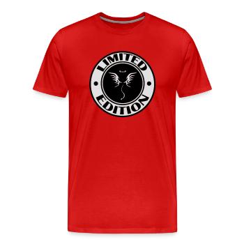 Teufel - Männer Premium Bio T-Shirt - Rot - Vorne - Damien (186cm)