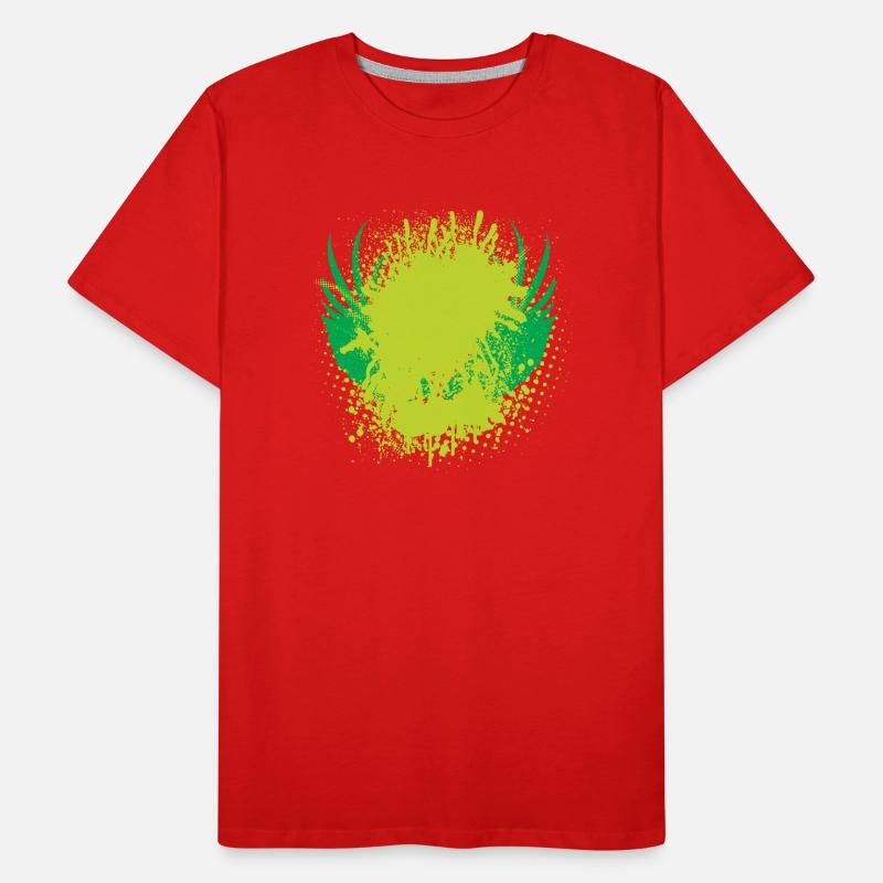 Vector background eu Men's Premium Organic T-Shirt