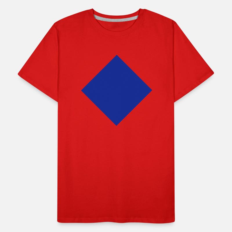 Raute Männer Premium Bio T-Shirt