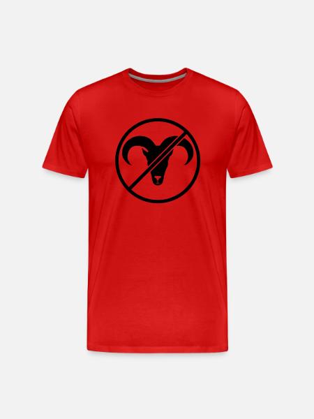 Keinen Bock - Männer Premium Bio T-Shirt - Rot
