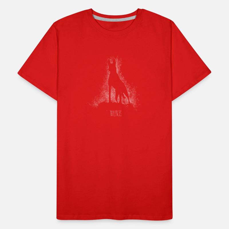 Malinois Männer Premium Bio T-Shirt