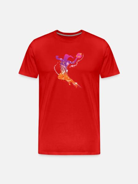 féminin de handball de - T-shirt bio Premium Homme - rouge
