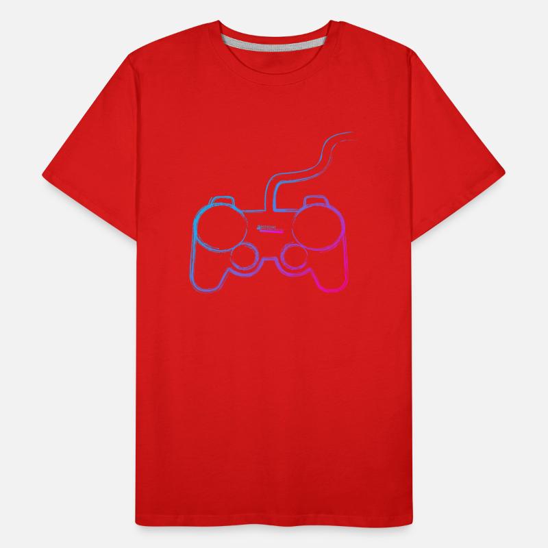 Controller Graffiti Men's Premium Organic T-Shirt