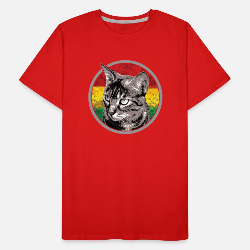 Chat reggae T-shirt bio Premium Homme