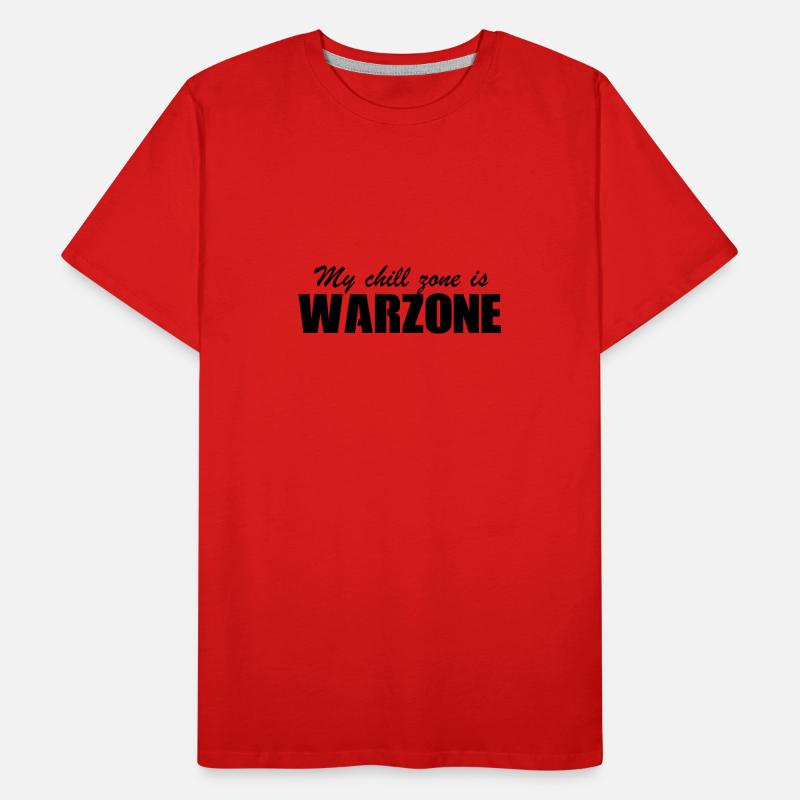 CoD Warzone - My chill zone is Warzone Men's Premium Organic T-Shirt