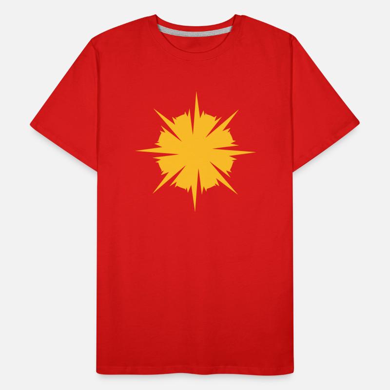 Sun snow star crystal Men's Premium Organic T-Shirt