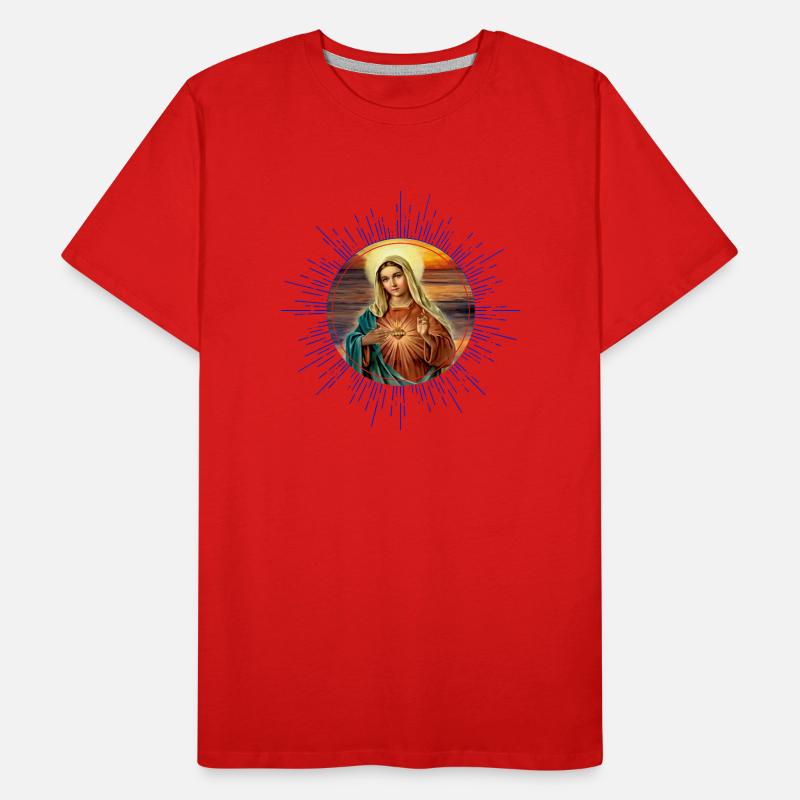 Maria Madonna Men's Premium Organic T-Shirt