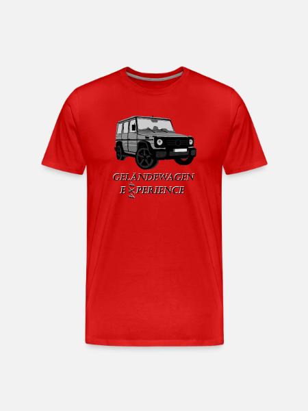 Off-Road Adventure - Männer Premium Bio T-Shirt - Rot