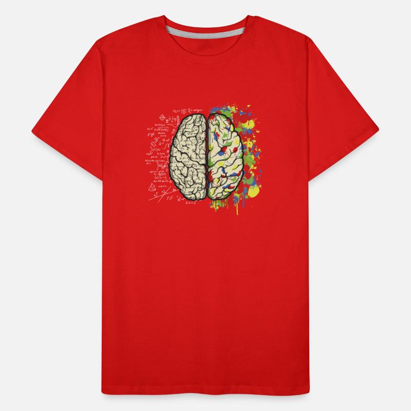 Brain Maths Men's Premium Organic T-Shirt