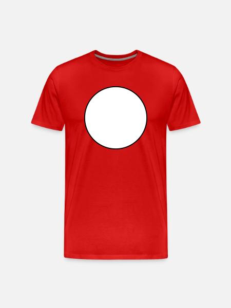 Point - T-shirt bio Premium Homme - rouge