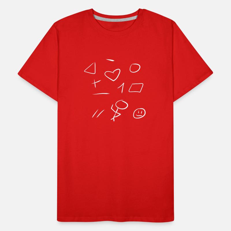 shape symbols Men's Premium Organic T-Shirt