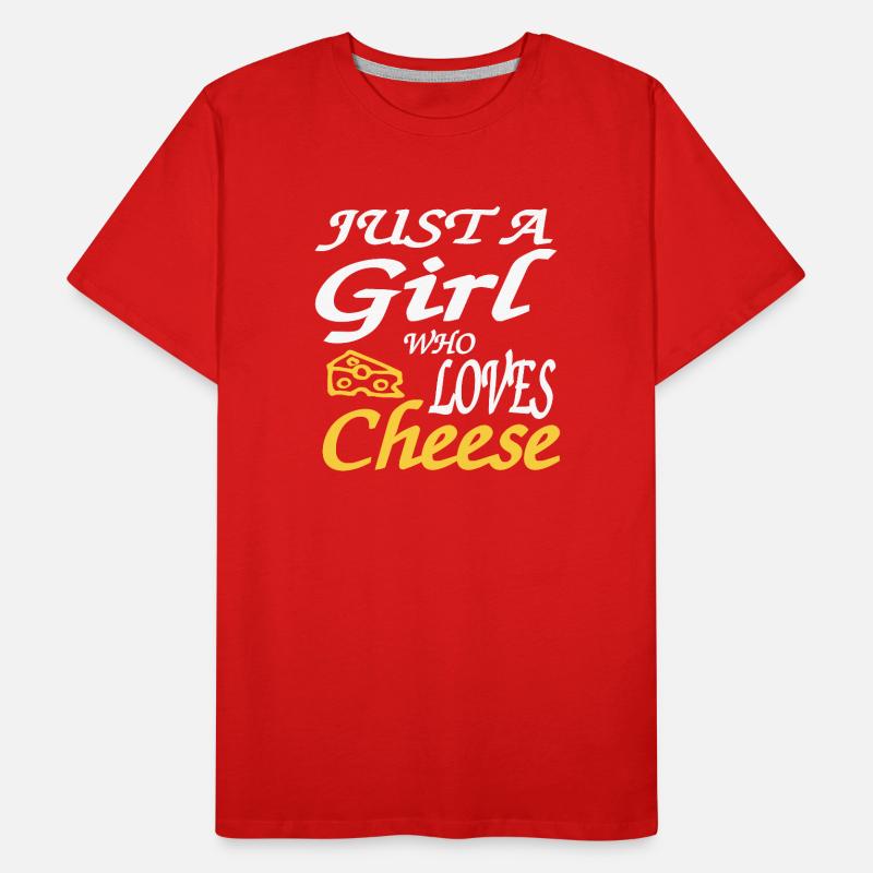Käse Männer Premium Bio T-Shirt