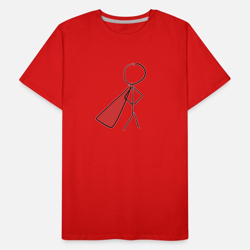 held superheld Männer Premium Bio T-Shirt