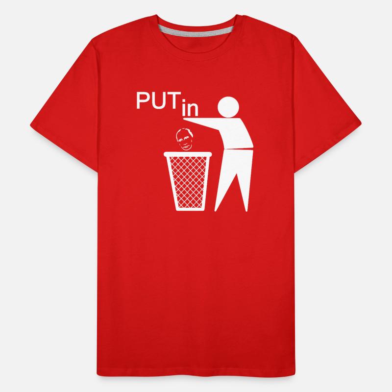 Mettez Poutine dans... T-shirt bio Premium Homme
