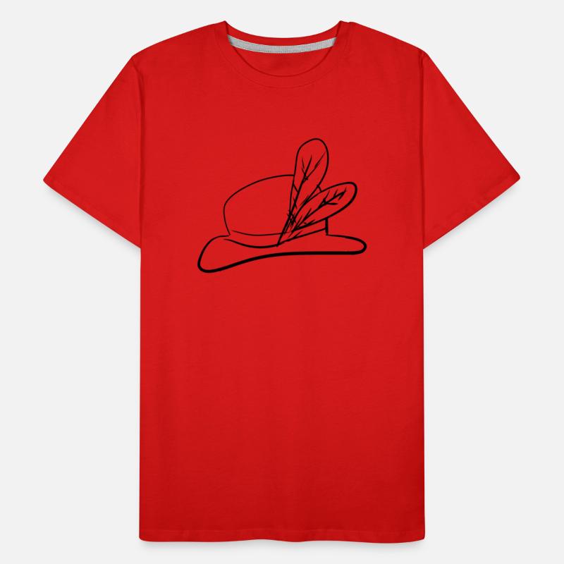 hat spring Men's Premium Organic T-Shirt