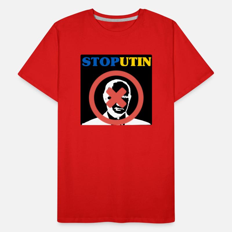 Arrêtez poutine T-shirt bio Premium Homme